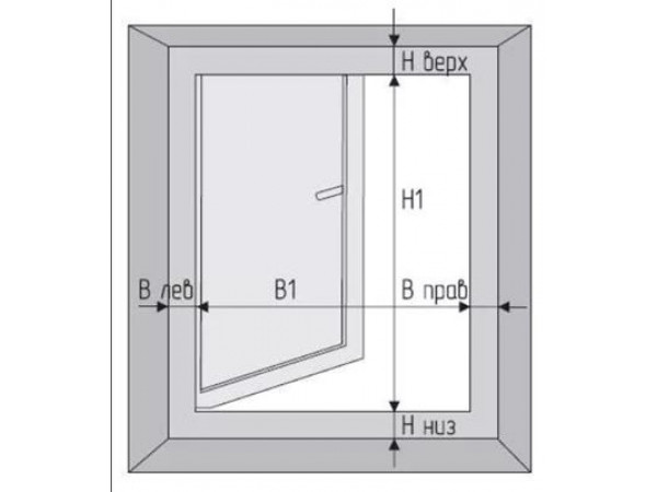 РАМНАЯ МОСКИТНАЯ СЕТКА НА ОКНО СТАНДАРТ Ш750*В1350